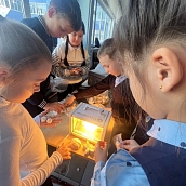 Институт УРБАС провел выездной мастер-класс для школьников 