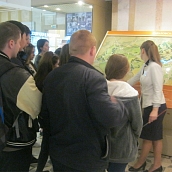 Студенты –экологи посетили Информационный центр Балаковской АЭС