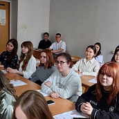 Первокурсники кафедры ПМК приняли участие в международном "Тотальном диктанте"