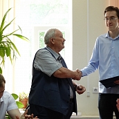 Торжественное вручение дипломов выпускникам кафедры ТСК УРБАС