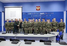 Военкор НТВ встретился со студентами Политеха  