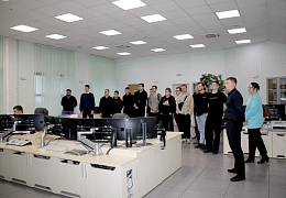 Студенты ИнЭн посетили с экскурсией Саратовское РДУ