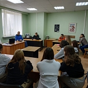 Прошла встреча с представителем общества инвалидов войны
