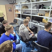 Студенты Политеха посетили Центр специальной подготовки «Молот»