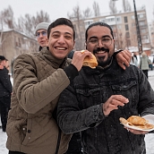 Студенты СГТУ отметили Масленицу