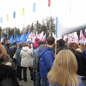 Студенты группы с1-СЗС31участники митинга-концерта, посвященного Дню народного единства