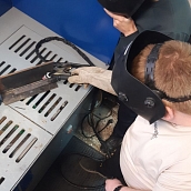 Студенты выпускных курсов Политеха осваивают профессию на железнотранспортном предприятии 