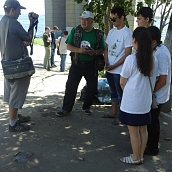 Студенты ЭКЛ - участники экоакции "Чистый берег"