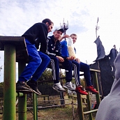 Боевое крещение первокурсников состоялось на кафедре САС