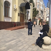 Урок скоростного скетчинга для студентов ДАС