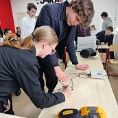 ИММТ провели профессиональные пробы для школьников г. Аткарска