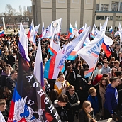 СГТУ провел патриотическую акцию, приуроченную 8-летию провозглашения Донецкой народной республики