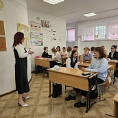 Сотрудники СЭИ провели интерактивные занятия для учащихся Сакской гимназии