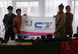 Политеховские реконструкторы – участники «Панфиловской недели»