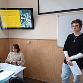 Доцентом кафедры проведена защита студенческих командных цифровых проектов по дисциплине "Основы российской государственности"
