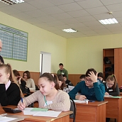 На базе технического вуза прошел муниципальный этап Всероссийской олимпиады школьников по химии