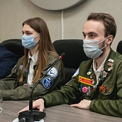 Бойцы студотрядов Политеха рассказали Губернатору области о своей работе