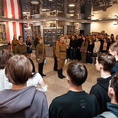 Патриотические мероприятия ко Дню Неизвестного солдата объединили студентов Политеха