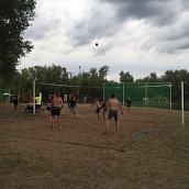 В «Политехнике» соревновались в умении играть в волейбол и бадминтон