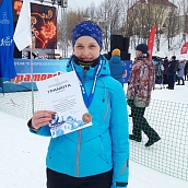 Студентка ИнЭТС – призер «Саратовской лыжни»