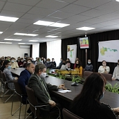 Студенты и преподаватели УРБАС приняли участие в мероприятии, посвященном Дню работников геодезии и картографии