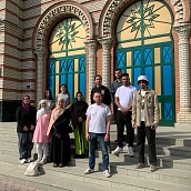 Слушатели курсов русского языка посетили Саратовский исламский комплекс