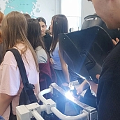 Сотрудники и студенты ИММТ приняли участие в масштабном мероприятии в рамках Инженерно-космической смены «ПолитехПРО»