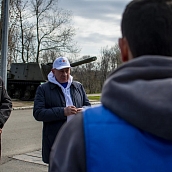 Политеховцы приняли участие в субботнике в Парке Победы