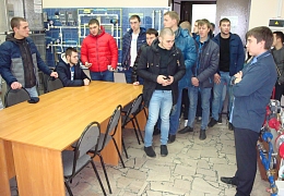 Кафедра ТГВ организовала экскурсию для  студентов монтажного колледжа 