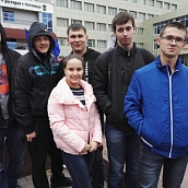 Студенты ТСК - участники празднования Дня народного единства