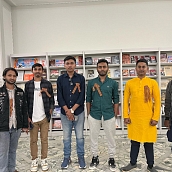 Иностранные студенты СГТУ посетили Всероссийскую акцию «Библионочь»