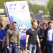 Студенты и преподаватели АМФ приняли участие в областном мероприятии на Алтынной горе