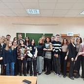 Студенты первого и второго курсов специальности "Перевод и переводоведение" встретились с известной саратовской писательницей Екатериной Алексеевной Ивановой