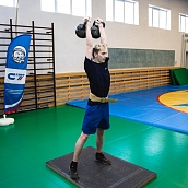 В Политехе прошло первенство по гиревому спорту