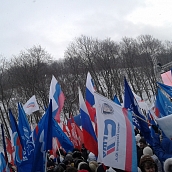 Студенты ЭТПК приняли участие митинге-концерте «Россия в моём сердце!»