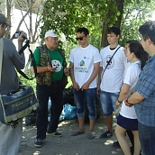 Студенты ЭКЛ - участники экоакции "Чистый берег"