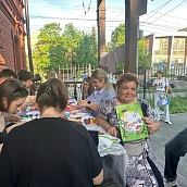 Один день летнего творчества
