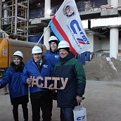 Политеховцы посетили строящийся аэропорт «Гагарин»