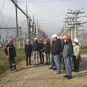 Студенты технического университета посетили трансформаторную подстанцию Курдюм 500 кВ