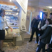 Студенты –экологи посетили Информационный центр Балаковской АЭС