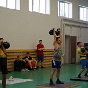 В СГТУ завершилась Спартакиада по гиревому спорту