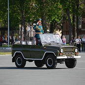 Представители СГТУ приняли участие в торжественном параде в честь дня Победы