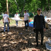 Студенты-экологи - участники Всероссийского экологического субботника «Зеленая весна - 2018»