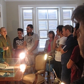 Участники международной летней школы русского языка посетили Музей-усадьбу Н. Г. Чернышевского