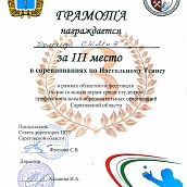 Команда СКМиЭ – призер областного фестивая по настольным играм 
