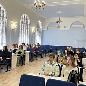 Доцент кафедры «Переводоведение и межкультурная коммуникация» ИНПИТ СГТУ им. Гагарина Ю.А. провел мастер-класс, приуроченный ко Дню российской науки