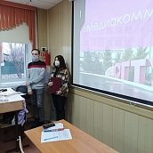 Студенты провели профориентационную беседу с лицеистами 
