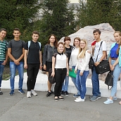 Студенты С1-СЗС11 на собрании, посвященном Волонтерскому движению