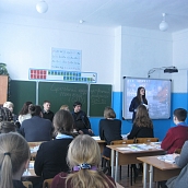 Доцент ЭКЛ принял участие в профориентационной встрече со школьниками  Аркадака