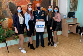 90 лет СГТУ: студенты встретились с ветераном космодромов «Плесецк» и «Байконур»